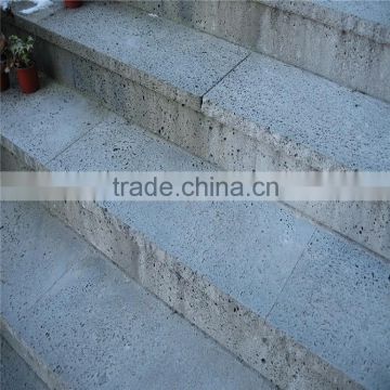 Natural vocanic rock for steps