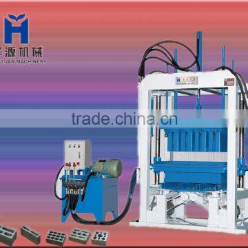 semi-automatic concrete holes brick making machineryQT4-25