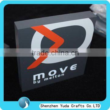 custom solid block cube perspex acrylic block printing, stylish pmma plexi brands blocks