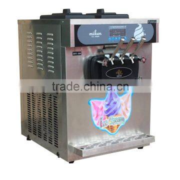Three Flavors Table Top Soft Serve Ice Cream Machine/High Quality Table Top Soft Serve Ice Cream Machine photo-2