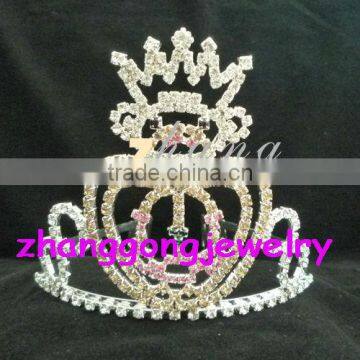 Halloween beauty design pageant rhinestone crown