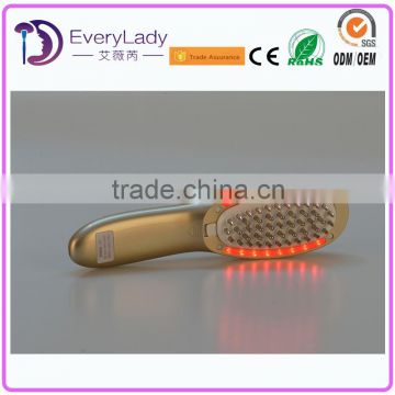 EveryLady newest vibrating head massager laser comb