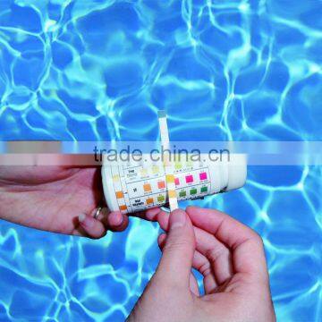 Swimming pool test strips x50 Pool and spa test strips3 way Test for chlorine Ph And alkalinity (p1924)