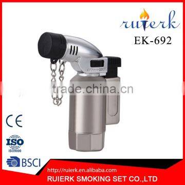 EK-692 Windproof Turbo flame Cigarette Lighter Butane gas Blow torch