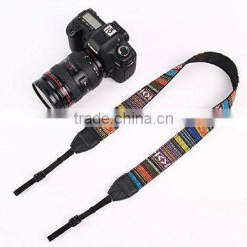 Colorful stripe camera straps