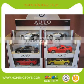 Hot crazy 1:36 SCALE die cast model car Pull Back can open the door