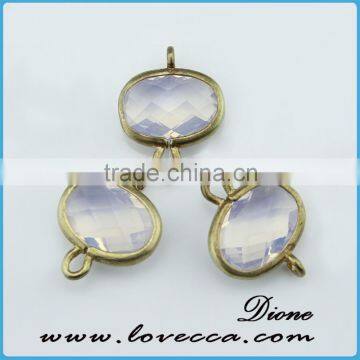 Special Design High Quality Brass Stone Pendant for Earrings