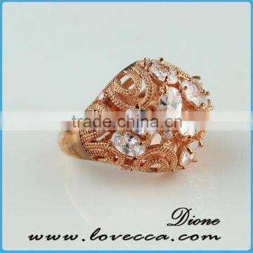 2015 fashion jewelry ring!latest weddingring design!micro pave diamond setting ring-crystal wedding silver ring