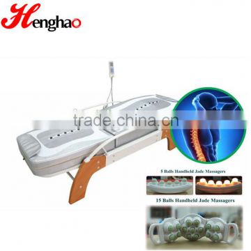 Hot Heated portable massage bed Thai Korea Cheap Best Warm LCD Automatic Electric Rolling Thermal bed massage