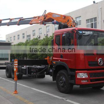 High Quality 12 Ton Knucle Boom Truck Mounted Crane for Sale,SQ240ZB4
