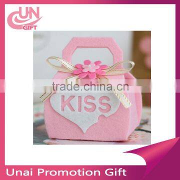 Birthday festival gift for cute girl non-woven hand bag