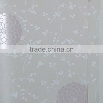 Morden Korea Design Wallpaper With Beautiful Shining Flowers photo-2