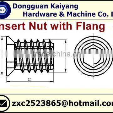 M6 Wood Insert Nut/ Insert Nut With Flange photo-4