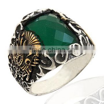 925K Sterling Silver Ottoman Empire Men Ring