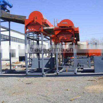 Concurrent design iron sand magnetic separator