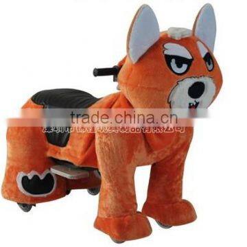 children press the power button, the animal will walking toy car