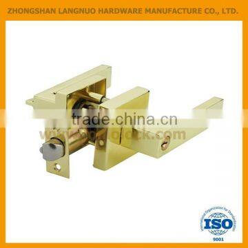 2016 South America and Australia Style Best Modern Style Square Zinc Door Locks