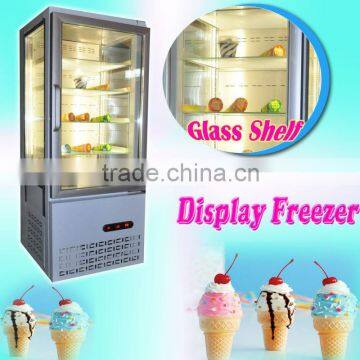 Upright Ice Cream Display Freezer