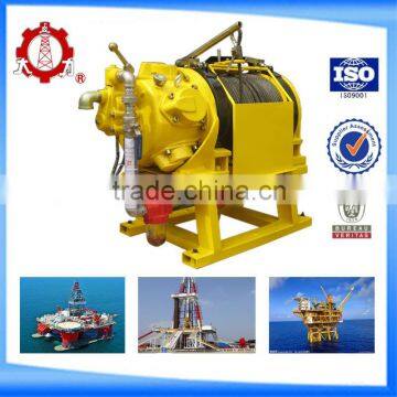 5 T air winch for oilfield with hand brake and air brake