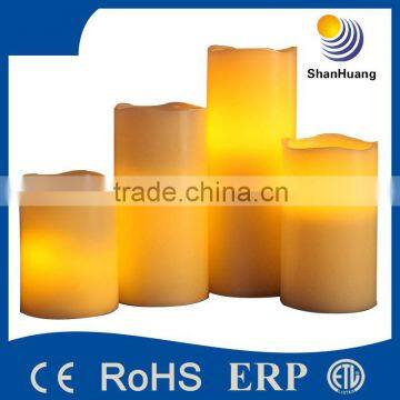 Wholesale paraffin gel candle wax led decoration candle,led wax candle for sale