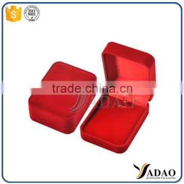 Most popular red velvet jewelry ring box