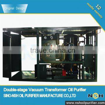 Double-Stage Vacuum Insulation Oil Regeneration Filter System with Factory Price on Sale