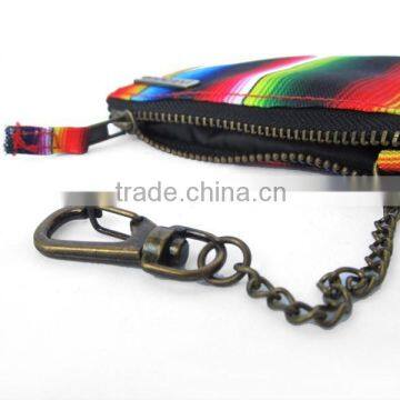 China Supplier Shenzhen Custom Cotton Canvas Zipper Pouch