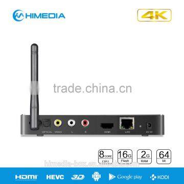 2016 Best Selling 4K Octa -core tv Box 64 Bit CPU With Kodi HiMedia Android tv Box Octa Core photo-3