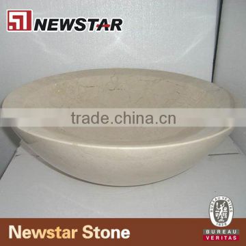 Newstar Natural Crema Marfil Marble Sink (100 designs)