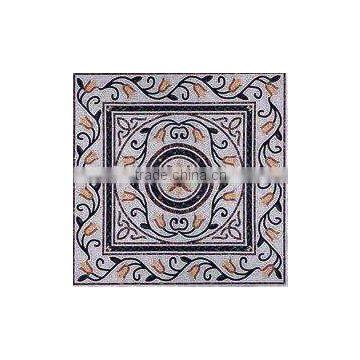 marble mosaic floor medallion