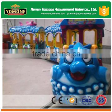 Hot sale attractive ocean theme amusement track train rides for parks