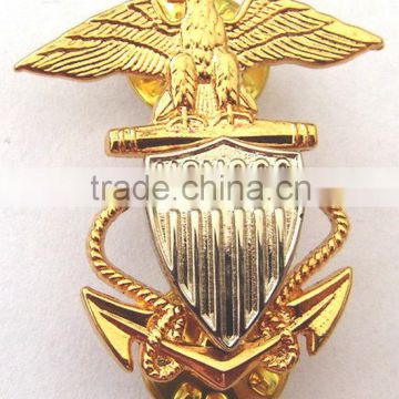 Navy Eagle Military Pin, Eagle Badge,Metal Lapel Pin