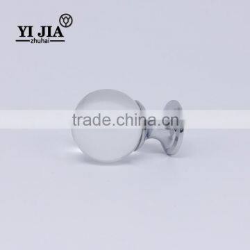 wholesale clear zinc alloy crystal dressers knobs for boys