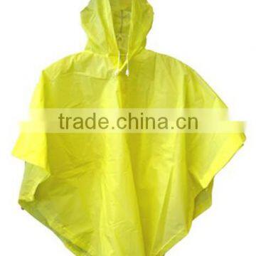 Good sale waterproof cheap ladies raincoat with hood for sale