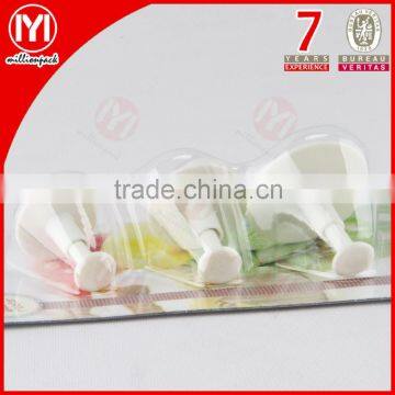 High Quality Leaf Shape Plastic Cookie Cutter Set/Cookie Stamp photo-3