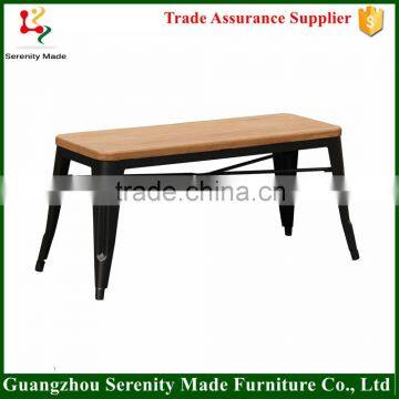 2016 Most popular modern wooden oak coffee table with metal legs