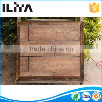 Decorative Wood Stone Wall Panel Wood TV Wall Panels (YLD-23003)