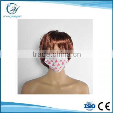 disposable nonwoven 3ply funny beauty face mask