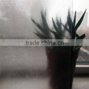 clear chinchilla obscure pattern glass