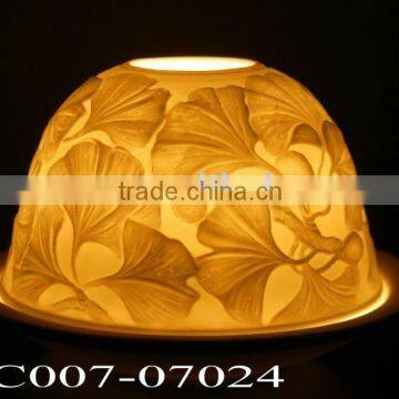 twisted candle holder - Dome shape-BC007-07024