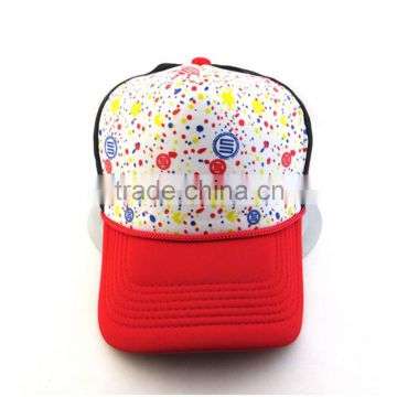 Design You Own Trucker Cap Mesh Cap, Foam And Mesh Kids Trucker Cap Wholesale