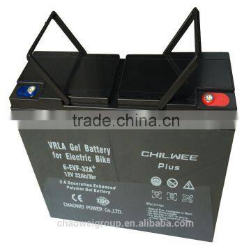 12V32Ah sealed lead acid(SLA) long life battery for e-bicycle