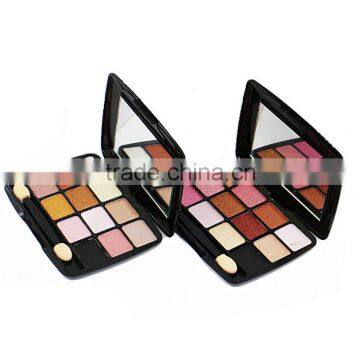 China Factory Wholesale Custom 12 Color Eye Shadow Box, Fashion Beautiful Makeup Box