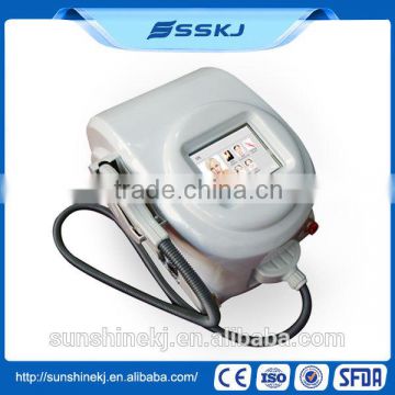 Portable Salon Top Best Effective 2 In 1 E-light Salon Skin Lightening Device /ipl Rf Wrinkle Removal Device 590-1200nm