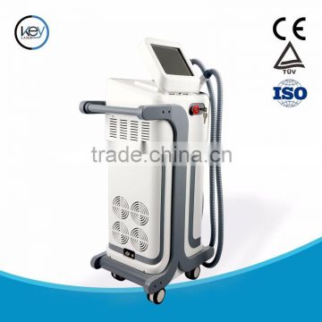 2016 high quality with lowest price ipl shr e-light laser instrument with two handles