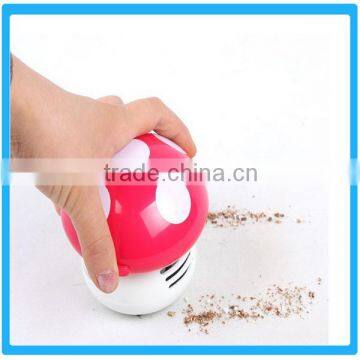 Mini Mushroom Vacuum Cleaner In Table