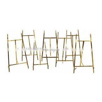 brass easel stand , unique wrought iron standing easel