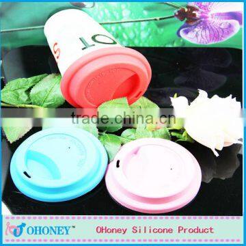 100% safe food grade silicone cup lid coffee mug for promotion gift