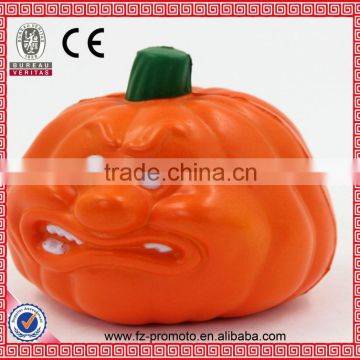 promotional pumpkin stuffed toy plastic pumpkin toy stress ball