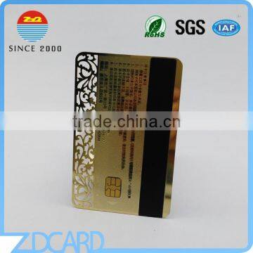 Factory Direct Metal Business Card With Magnetic Stripe